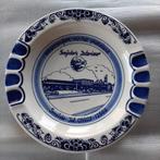 Asbak Delfts Blauw ø 20,5 cm. opdruk: Snijder Smilde, Ophalen, Gebruikt, Asbak