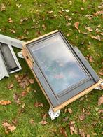 Velux dakraam 370x560 sparing 550x780 en toebehoren, Doe-het-zelf en Verbouw, Glas en Ramen, Ophalen, Gebruikt, Minder dan 80 cm