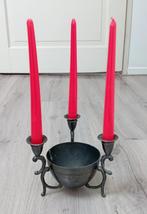 zinn pewter tin etain kandelaar, Antiek en Kunst, Antiek | Tin, Ophalen of Verzenden