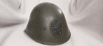 Nederlandse M34 helm, Verzamelen, Militaria | Tweede Wereldoorlog, Ophalen of Verzenden, Landmacht, Nederland, Helm of Baret