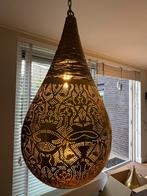 2 Hanglampen filigraine 2 stuks! dia 26cm hoog 58/ 115cm, Ophalen, Zo goed als nieuw, 50 tot 75 cm