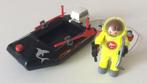 Playmobil 4910 zodiac (rubberboot) met diepzee duiker, Kinderen en Baby's, Speelgoed | Playmobil, Complete set, Gebruikt, Ophalen of Verzenden