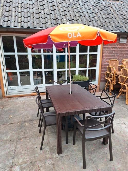 Keter Melody tuintafels terrastafels NIEUW, Tuin en Terras, Tuintafels, Nieuw, Rond, Kunststof, Ophalen