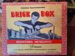 De Brick Box bouwdoos  nostalgisch educatief speelgoed, Antiek en Kunst, Ophalen of Verzenden