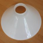 Lampekap wit melkglas, Huis en Inrichting, Ophalen, Wit, Rond, Zo goed als nieuw