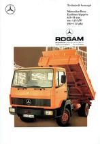 Folder Mercedes-Benz Ecoliner Kippers (1989), Ophalen of Verzenden, Gelezen, Mercedes