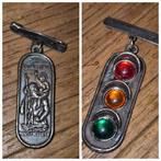 Oude medaille H. CHRISTOFFEL / STOPLICHT, Ophalen of Verzenden