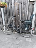 Locomotief Damesfiets met Kinderzitje, Fietsen en Brommers, Fietsen | Dames | Damesfietsen, Ophalen, Gebruikt, Gazelle, Versnellingen