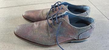 Leren schoen maat 44 Van Beers dessin beschikbaar voor biedingen