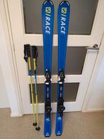 Salomon junior S Race ski's 150 cm en stokken 110 cm, Sport en Fitness, Gebruikt, Ski's, Skiën, Ophalen