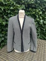 Maison Scotch blazer | pied de poule | maat L, Kleding | Dames, Jasjes, Kostuums en Pakken, Zwart, Maat 42/44 (L), Zo goed als nieuw