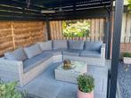 Complete Tuin loungeset 3x3m in goede staat., Ophalen, 5 zitplaatsen, Kunststof, Gebruikt