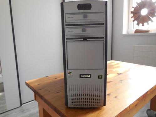 TARGA windows XP computer, Computers en Software, Desktop Pc's, Gebruikt, 2 tot 3 Ghz, HDD, Minder dan 4 GB, Met videokaart, Gaming