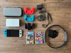 Nintendo Switch OLED + Mario Kart + Ring Fit (Gebruikt), Gebruikt, Racen en Vliegen, Eén computer, Ophalen of Verzenden