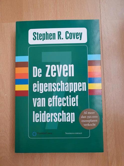 De zeven eigenschappen van effectief leiderschap, Boeken, Advies, Hulp en Training, Nieuw, Ophalen of Verzenden