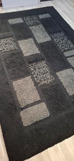 Zwart Vloerkleed 160x235 cm, Huis en Inrichting, Ophalen, Gebruikt, 150 tot 200 cm, 200 cm of meer