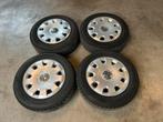 Winterbanden set 5x100 Polo/Seat/Audi/Skoda/zgan/6+mm, Auto-onderdelen, Banden en Velgen, Ophalen, Gebruikt, 15 inch, Banden en Velgen