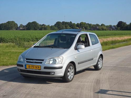 Hyundai Getz 1.3 3DRS 2004 Grijs, Auto's, Hyundai, Particulier, Getz, Benzine, B, Hatchback, Handgeschakeld, Origineel Nederlands