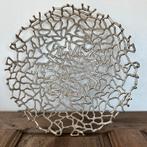 Grote design aluminium fruitschaal, 40 cm., Antiek en Kunst, Curiosa en Brocante, Ophalen of Verzenden