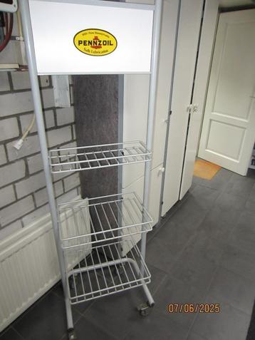 Pennz oil rekje beschikbaar voor biedingen