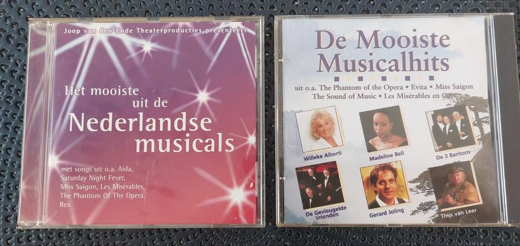 Mooiste Musical hits - Diverse CD's, Ophalen of Verzenden, Zo goed als nieuw