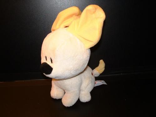 TIAMO HOND PIP UIT WOEZEL EN PIP DE DROMENJAGER VELOURS WIT, Kinderen en Baby's, Speelgoed | Knuffels en Pluche, Nieuw, Hond, Ophalen of Verzenden