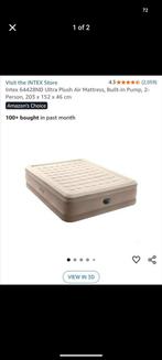 Air mattress auto inflatable - queen size, Ophalen of Verzenden, Zo goed als nieuw, Tweepersoons