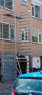 Steiger te koop uiterlijk nieuwestaat!!!, Doe-het-zelf en Verbouw, Steigers, Ophalen of Verzenden, Zo goed als nieuw, Rolsteiger of Kamersteiger