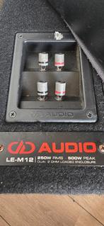 DD Audio LE-M12 Subwoofer Dual 2 ohm!, Audio, Tv en Foto, Luidsprekers, Gebruikt, Subwoofer, 120 watt of meer, Ophalen