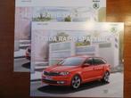 Skoda Rapid Spaceback (sept 2015) + bijlage, Ophalen of Verzenden, Nieuw, Overige merken