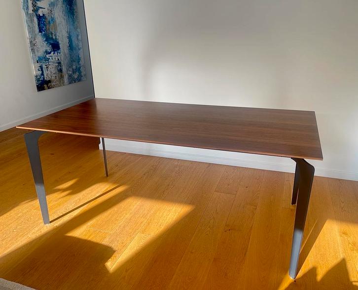Eettafel 90x180 cm, Huis en Inrichting, Tafels | Eettafels, Zo goed als nieuw, 50 tot 100 cm, 150 tot 200 cm, Vijf personen of meer
