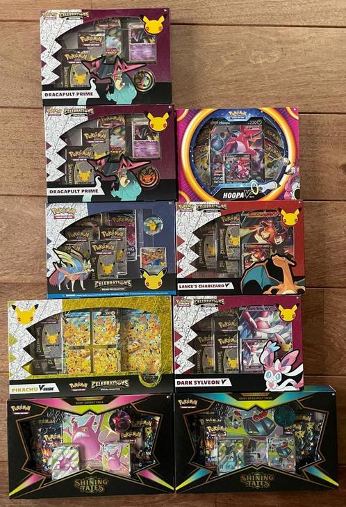 9 Pokemon boxen, bij voorkeur in één koop, Hobby en Vrije tijd, Verzamelkaartspellen | Pokémon, Nieuw, Meerdere kaarten, Ophalen of Verzenden