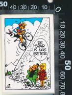 Sticker: Spar - Is nog beter - Wielrennen, Ophalen of Verzenden, Zo goed als nieuw, Bedrijf of Vereniging