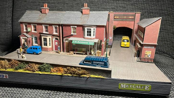 Engels Diorama, Hobby en Vrije tijd, Modeltreinen | Overige schalen, Zo goed als nieuw, Gelijkstroom, Overige merken, Ophalen of Verzenden