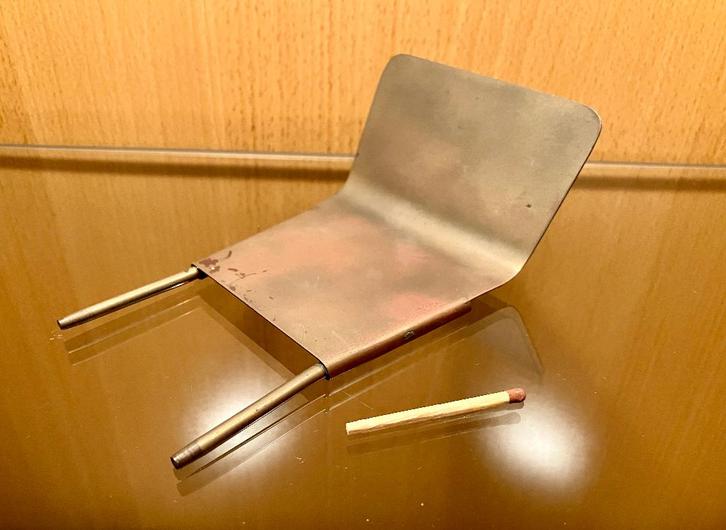 Messing Steekreflector (6cm) - Carbidlamp - Mijnwerkerslamp, Antiek en Kunst, Antiek | Lampen, Ophalen of Verzenden