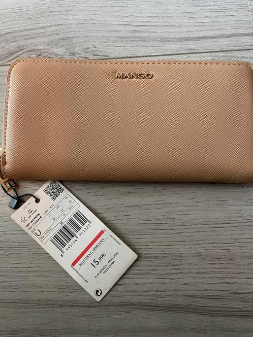Portemonnee van de Mango, Sieraden, Tassen en Uiterlijk, Portemonnees, Nieuw, Beige, Ophalen of Verzenden