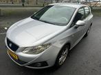 Seat Ibiza 1.4 16V Sport Up 5 Deurs NAP Airco Trekhaak APK, Voorwielaandrijving, Stof, 40 €/maand, Zwart