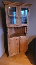 Grenen hoekkast, Huis en Inrichting, Ophalen, Gebruikt, 50 tot 100 cm, Landelijk