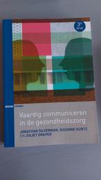Vaardig communiceren in de gezondheidszorg, Boeken, Studieboeken en Cursussen, Ophalen of Verzenden, Zo goed als nieuw, HBO, Jonathan Silverman, Suzanne Kurtz en Juliet Draper