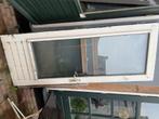 Buitendeur dubbel glas, Doe-het-zelf en Verbouw, Deuren en Horren, Ophalen, Gebruikt, Minder dan 80 cm, Buitendeur