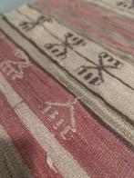 Vintage Kelim Loper - Anatolisch/Centraal-Aziatisch, Gebruikt, Beige, 200 cm of meer, Rechthoekig