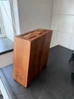 Boretti Messenblok - Houten Messenhouder, Ophalen, Zo goed als nieuw