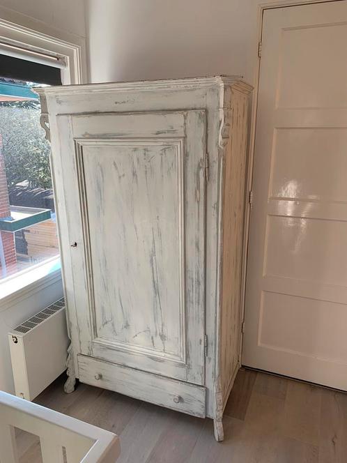 Antieke brokante kast 175x93x50, Antiek en Kunst, Antiek | Meubels | Kasten, Ophalen