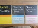 Kramers woordenboeken NL, Duits en Engels, Gelezen, Nederlands, Ophalen of Verzenden, Dam