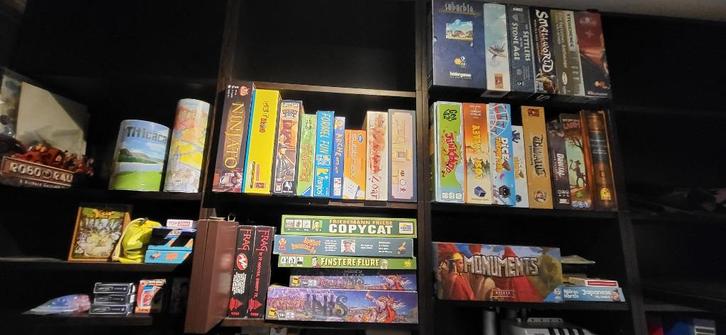 Veel bordspellen te koop (Kickstarters, 999 Games, WGG), Hobby en Vrije tijd, Gezelschapsspellen | Bordspellen, Zo goed als nieuw