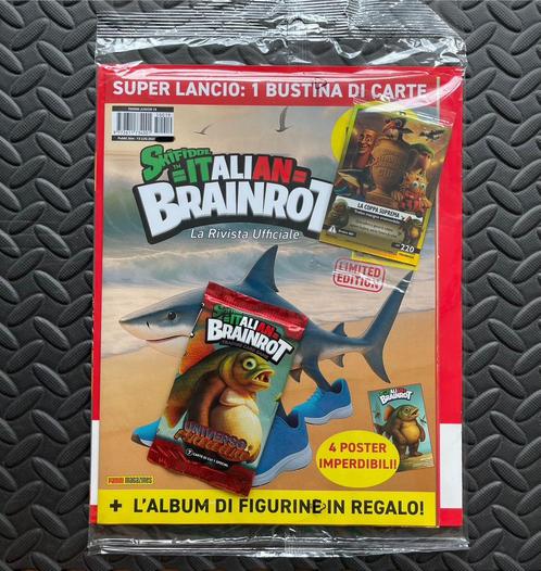 Skifidol Italian Brainrot | Panini stickeralbum & Pack Alpha, Hobby en Vrije tijd, Stickers en Plaatjes, Nieuw, Meerdere plaatjes