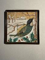 Zeldzame Cloisonne tegel Porceleyne Fles Delft, Ophalen of Verzenden