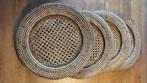 4 x Onderbord XL Rotan Birmariet Flamant, Huis en Inrichting, Woonaccessoires | Onderzetters, Ophalen of Verzenden