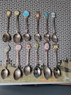 Collectie van 12 vintage souvenirlepels, Ophalen of Verzenden