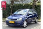 Opel Corsa BJR 2003 1.2-16V 75 PK Njoy STUURBEKR / METALLIC, Voorwielaandrijving, Gebruikt, Blauw, Origineel Nederlands